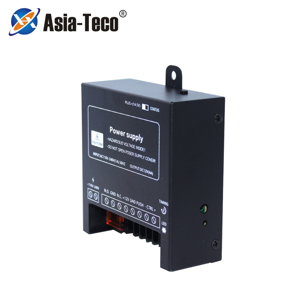 DC 12V Door Access Control system Switch Power Supply 4A / AC 110~240V RFID Fingerprint Access Control System