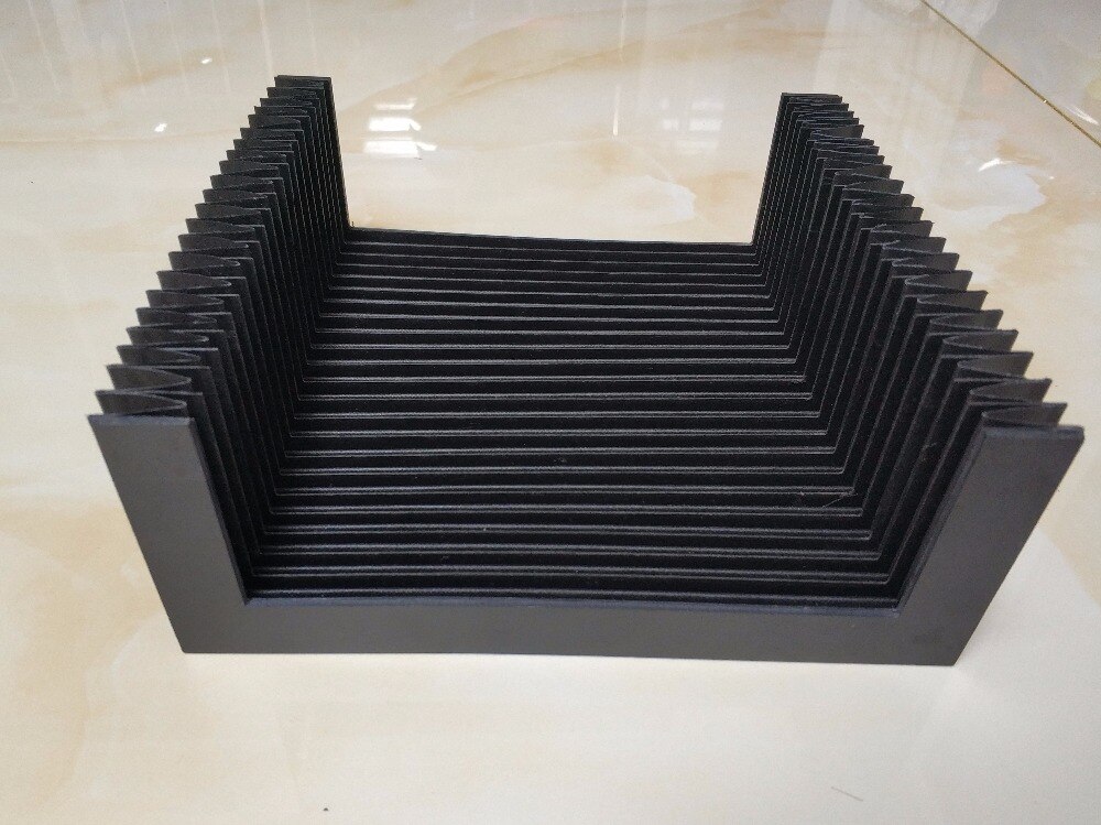 Bellows for Milling Machine,width 190mm x height 70mm x Lmax 360mm