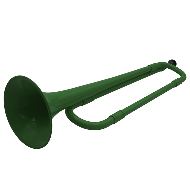 Plasttrumpet - bekvämt ergonomiskt grepp - bb autentiskt ljud för student- och nybörjare abs konstruktion