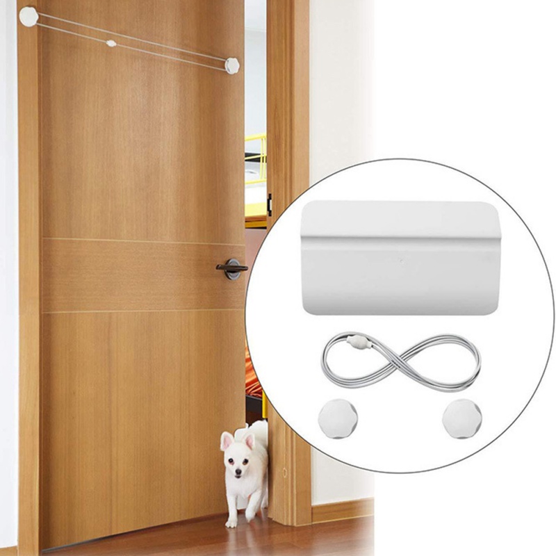 Pet Door Opener Controllable Entry Training Open Door Hole Tool Without Drilling Easy Installation for Dog Cat Removable