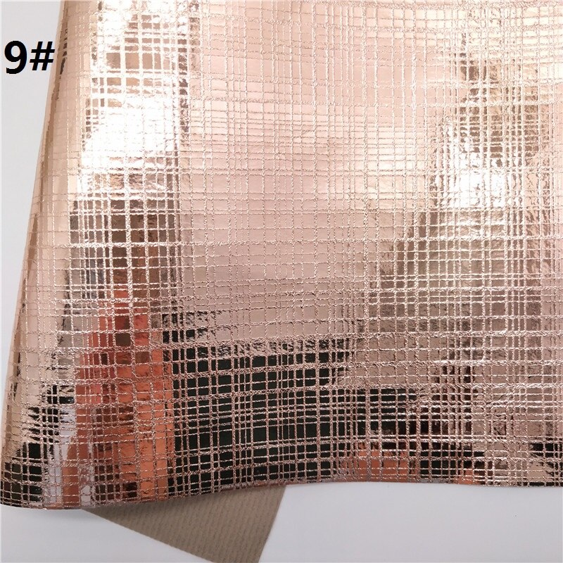 1PC 21X29CM Metallic Faux Leer Stof, Synthetisch Leer Stof Lakens, PU Leer Voor Maken Bows LEOsyntheticoDIY T296