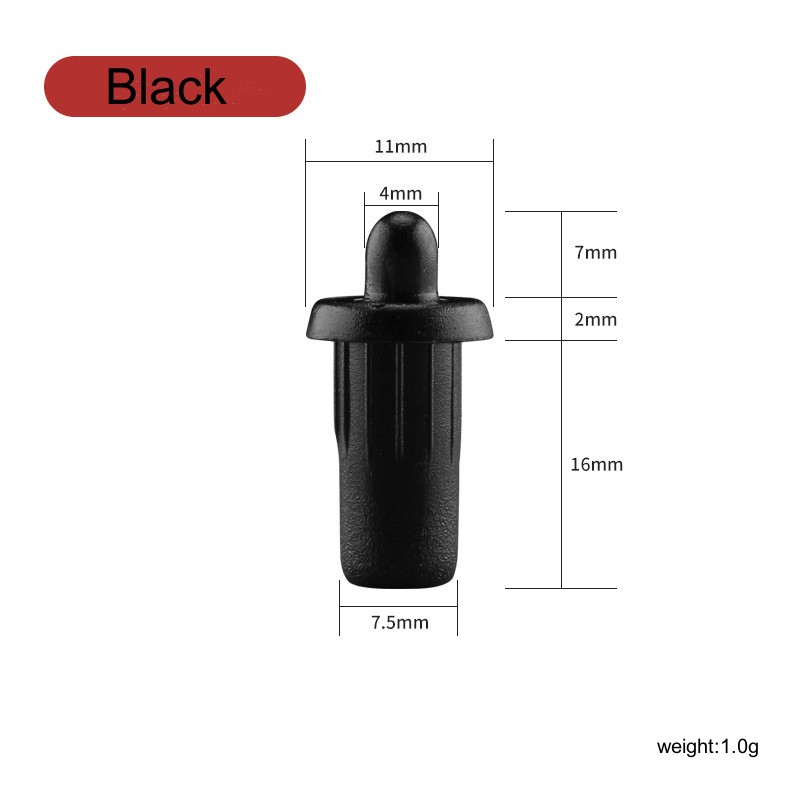 10PCS Spring Loaded Replacement Pins For Door And Shutter Central Axis Shaft Connector Furniture Hardware Accessories