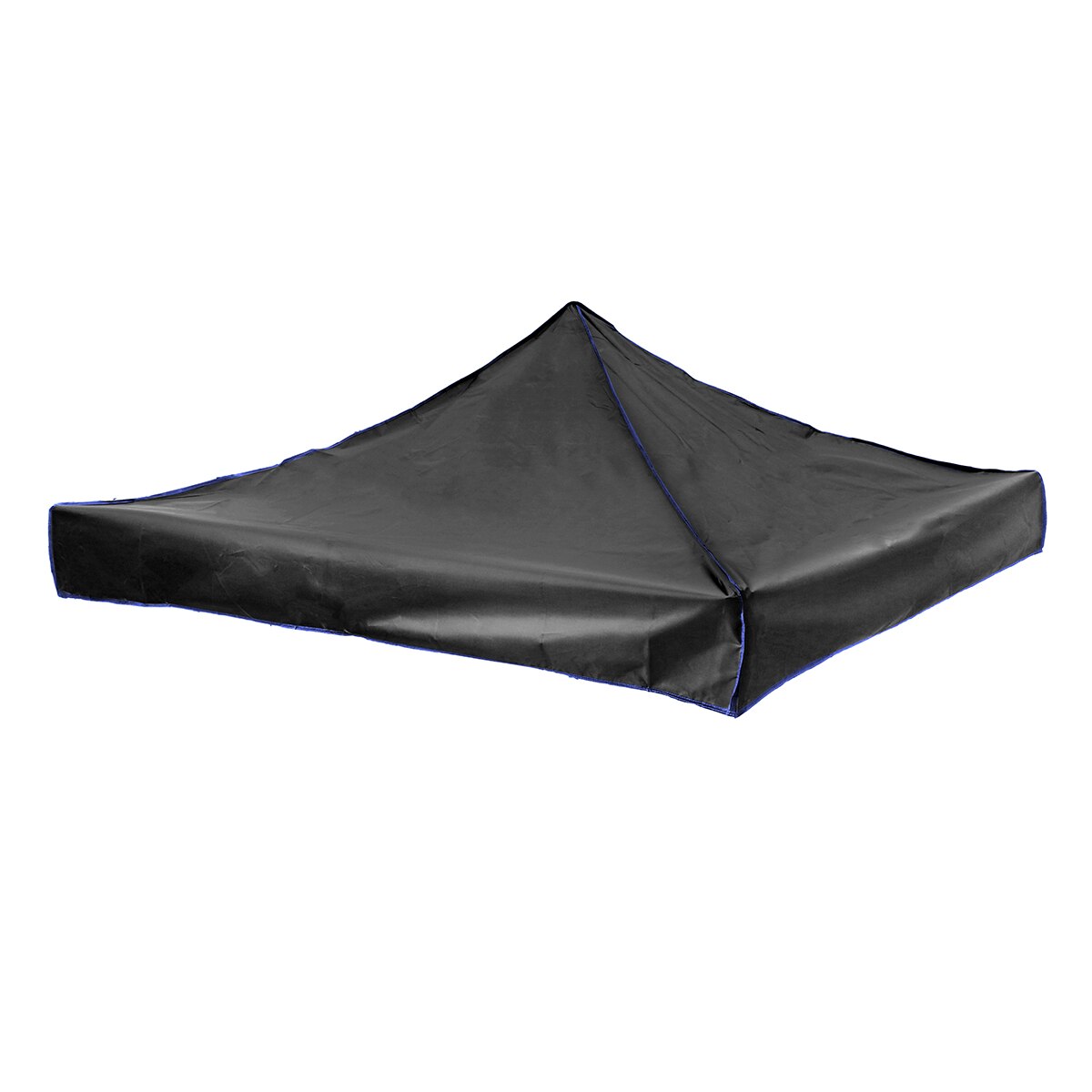 Toldo Oxford impermeable de 3m x 3m 420D de Meigar, tienda para Patio y jardín, refugio solar, toldo de Glorieta, marquesina, tienda para Anti UV de sombra de mercado exterior: Black