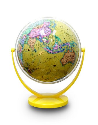 Dia 20cm hd gele oceaan in zowel engelse als chinese versie aardbol bureau student meubels artikelen