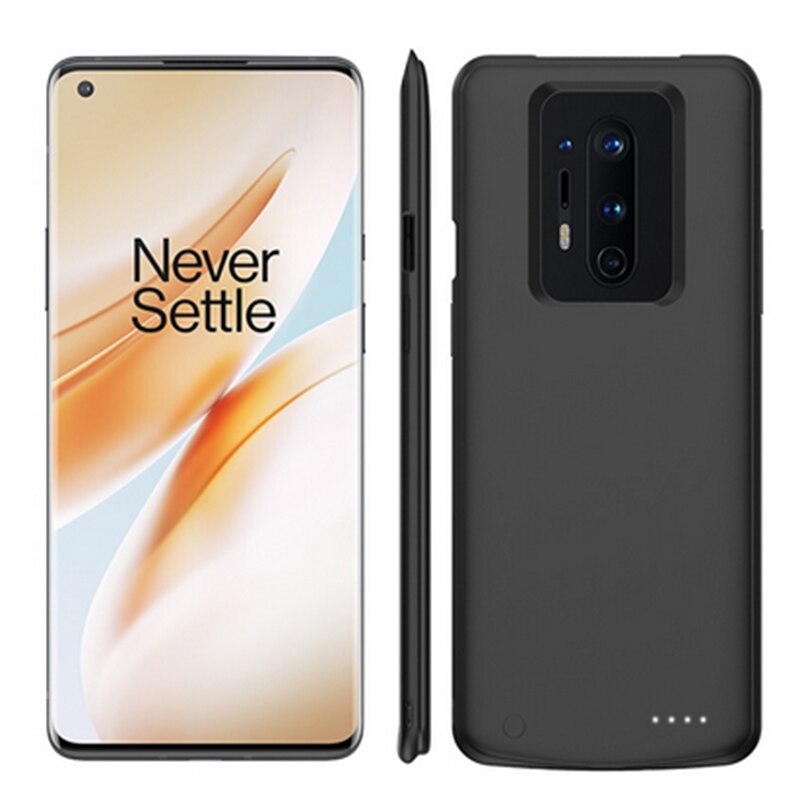 6800Mah for Oneplus 8 8 Pro External Battery Case Shockproof Smart Charger Case Power Bank Charging Power Cover Battery Case