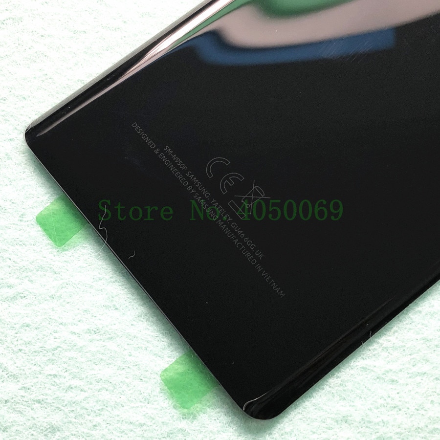 Samsung galaxy note 9 n960 sm-n960f note 8 n950 sm-n950f glass bak batterihus reparasjonsdeksel bakdør koffert erstatning