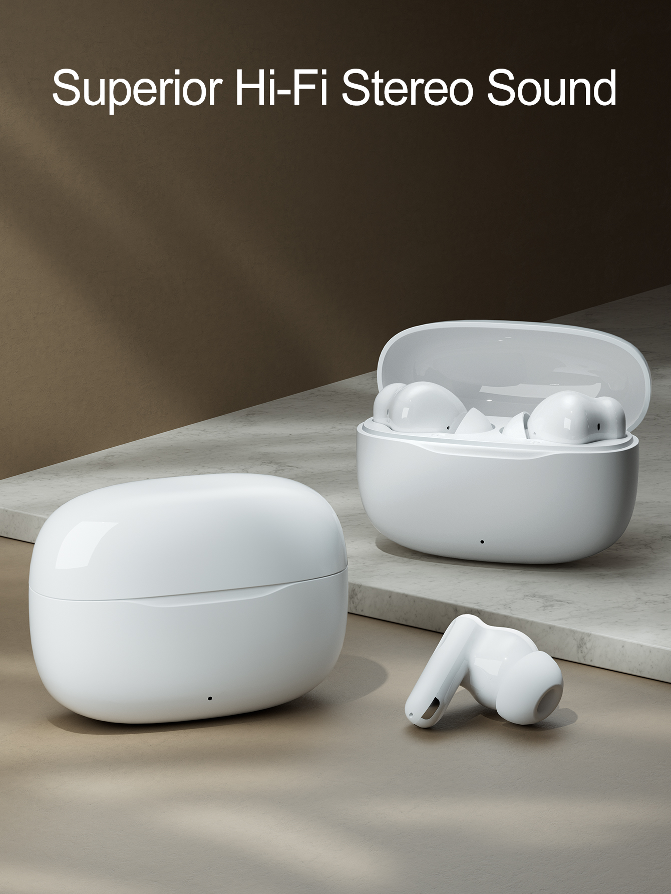 Air TWS Bluetooth Earphones Wireless Bluetooth Headset Noise Cancelling Earbuds with Mic Wireless Headphones for IPhone