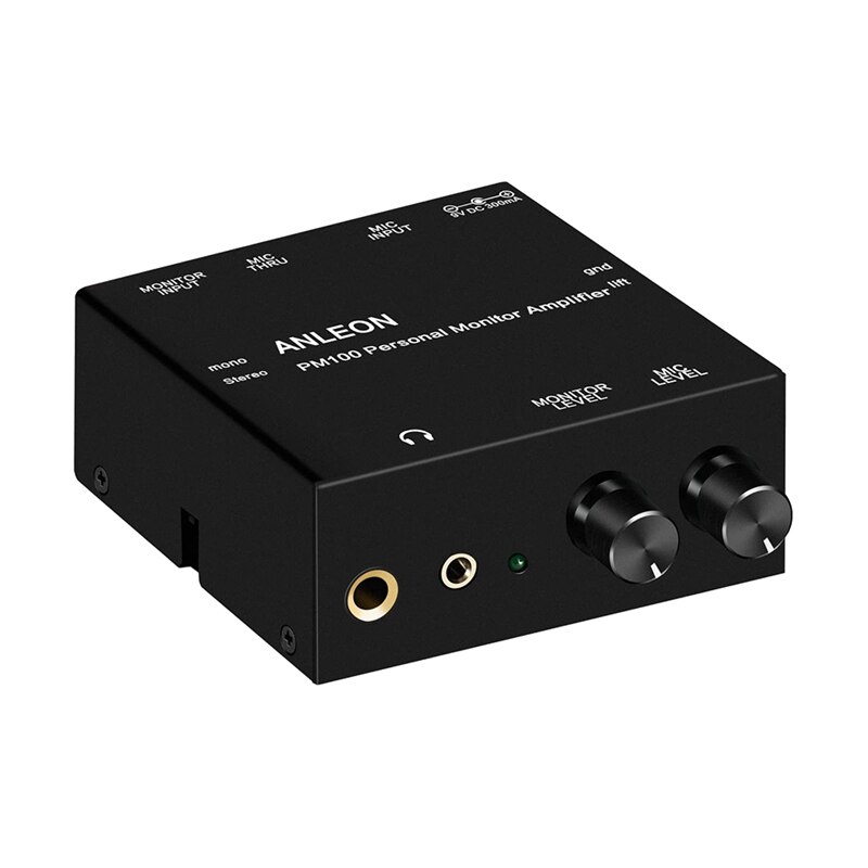 ANLEON-AMPLIFICADOR DE Monitor Personal PM100, para reproductor de teclado, baterista, músicos en vivo