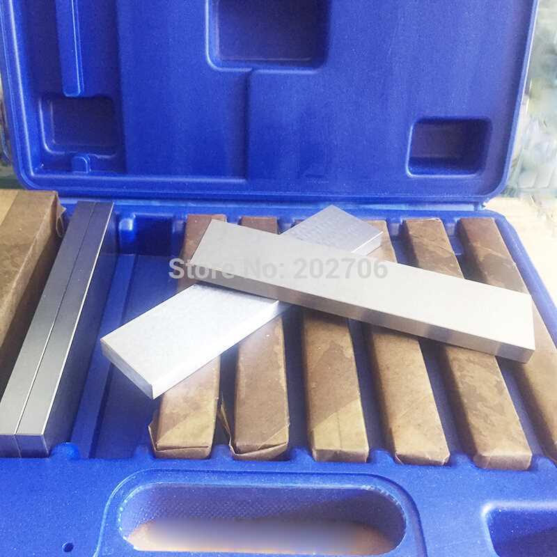 Block Set 150x9 mm 18pcs Precision Parallel Set, Parallelism: 0.01mm, Parallel Block Gauge Set