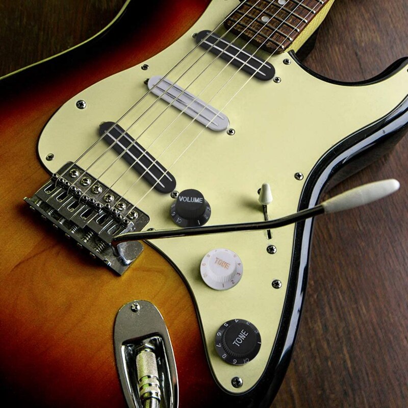 Piastra antigraffio precablata per battipenna caricata per chitarra elettrica a 11 fori con Pickup Humbucker a 3 binari