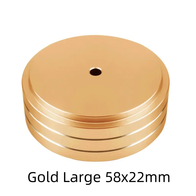 Speaker Spikes Stand Voeten Pad Voet Voor Luidsprekers CD Versterker 58x22mm 40x20mm Aluminium Rubber Draagbare Audio Video 4 sets: green