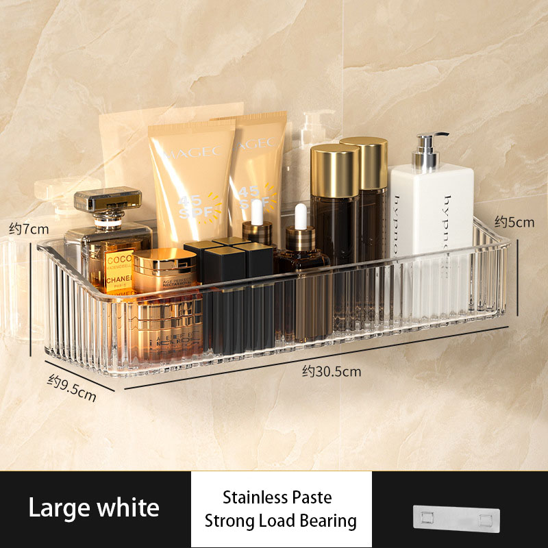 Bathroom Storage Rack Bathroom Toilet Without Punching Wall Hanger Toilet Wall Cosmetic Storage Rack