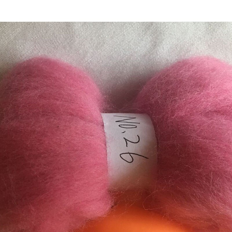 WFPFBEC 70 s Australië GEKAMD 100% WOL fiber merino diy wol voor neddles vilten 50g 100g NR 26