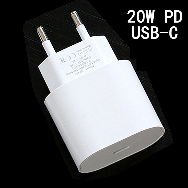 Voor Iphone 13 20W Pd Charger USB-C Wall Charger Adapter Snel Opladen Voor Apple Iphone 12/12 Mini 12 Pro 12 Pro Max 11 Ipad Pro
