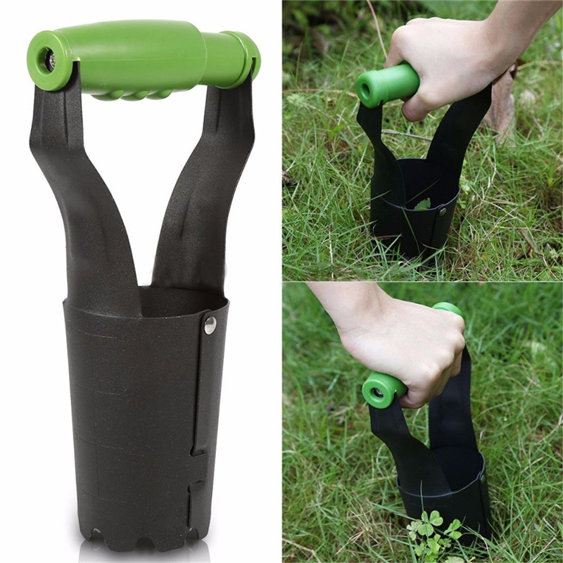 Handleiding Wieder Schop Automatische Bodem Release Opgraving Filler Gat Tuin Lamp Planten Tool Voor Groeiende Tulpen Narcissen Planten