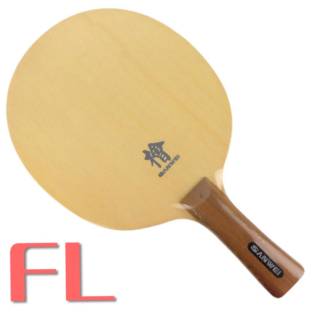 Original Sanwei H10 HINOKI table tennis pingpong blade: FL  long handle