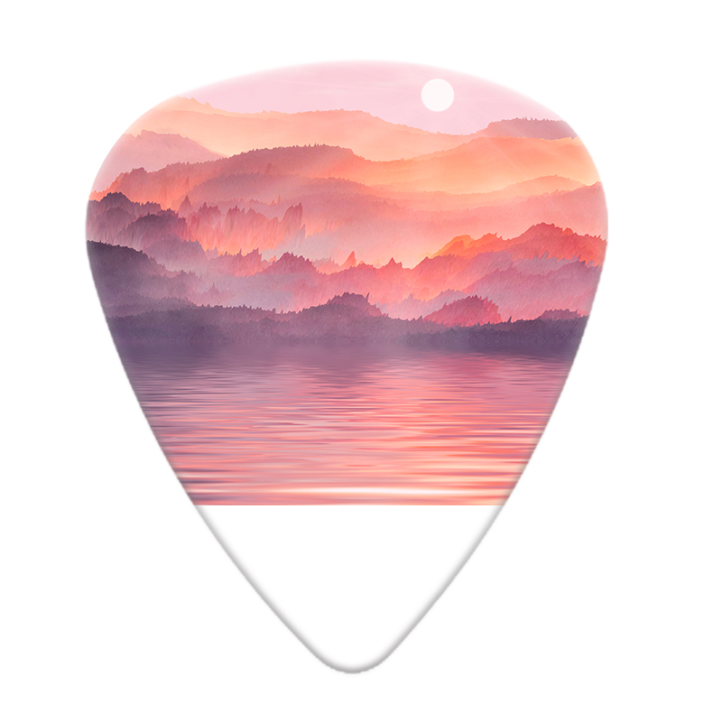 Gitaar Pick Accessoires Folk Ukulele Elektrische Gitaar Bas Set Accessoires Kan Worden Aangepast Patroon Picks