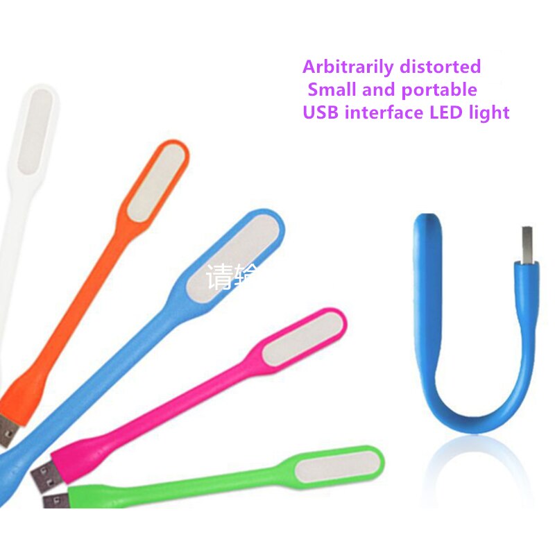 mini USB LED book light summer flexible foldable USB LED light mobile power computer notebook