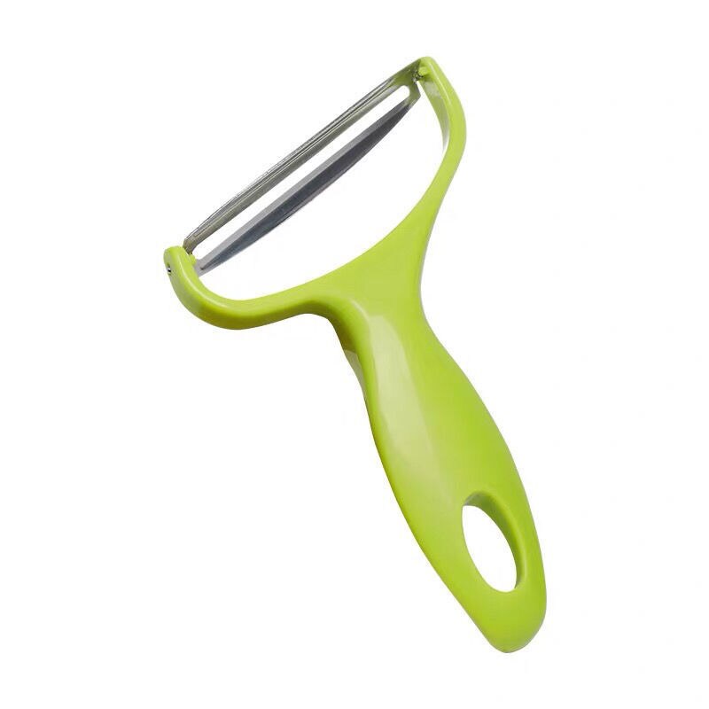 Dunschiller Kool Rasp Slicer Cutter Brede Mond Fruit Dunschiller Mes Keuken Gereedschap Aardappel Groenten Rasp Gadgets: Green