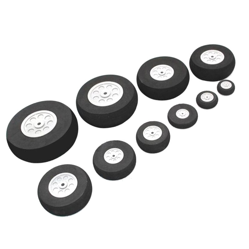 6PCS Sparkhobby External Diameter 45MM 50MM 55MM 65MM 75MM 85MM Hole Diameter 19MM 24MM Sponge Wheel For RC Airplane Helicopter