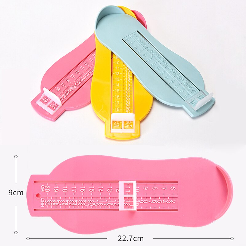 Baby Fuß Herrscher freundlicher Fuß Länge Sauerei Lineal Werkzeug Art Schuhe Rechner Für Kleinkind Schuhe Armaturen Messgerät Werkzeuge Zubehör