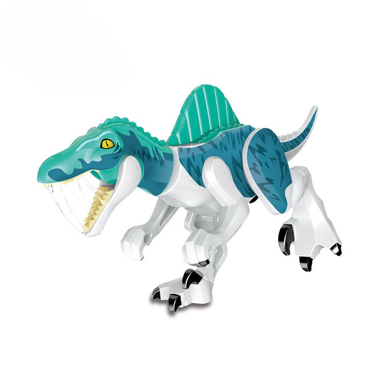 Single trumpet color insert dinosaur toy Tyrannosaurus Rex educational toy for boys Multiple discounts: Dark Gray