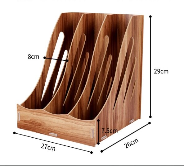 office accessories Document Tray Desktop Multifunction Storage Box File Holder Bookend Office Desk Organizer School Supplies