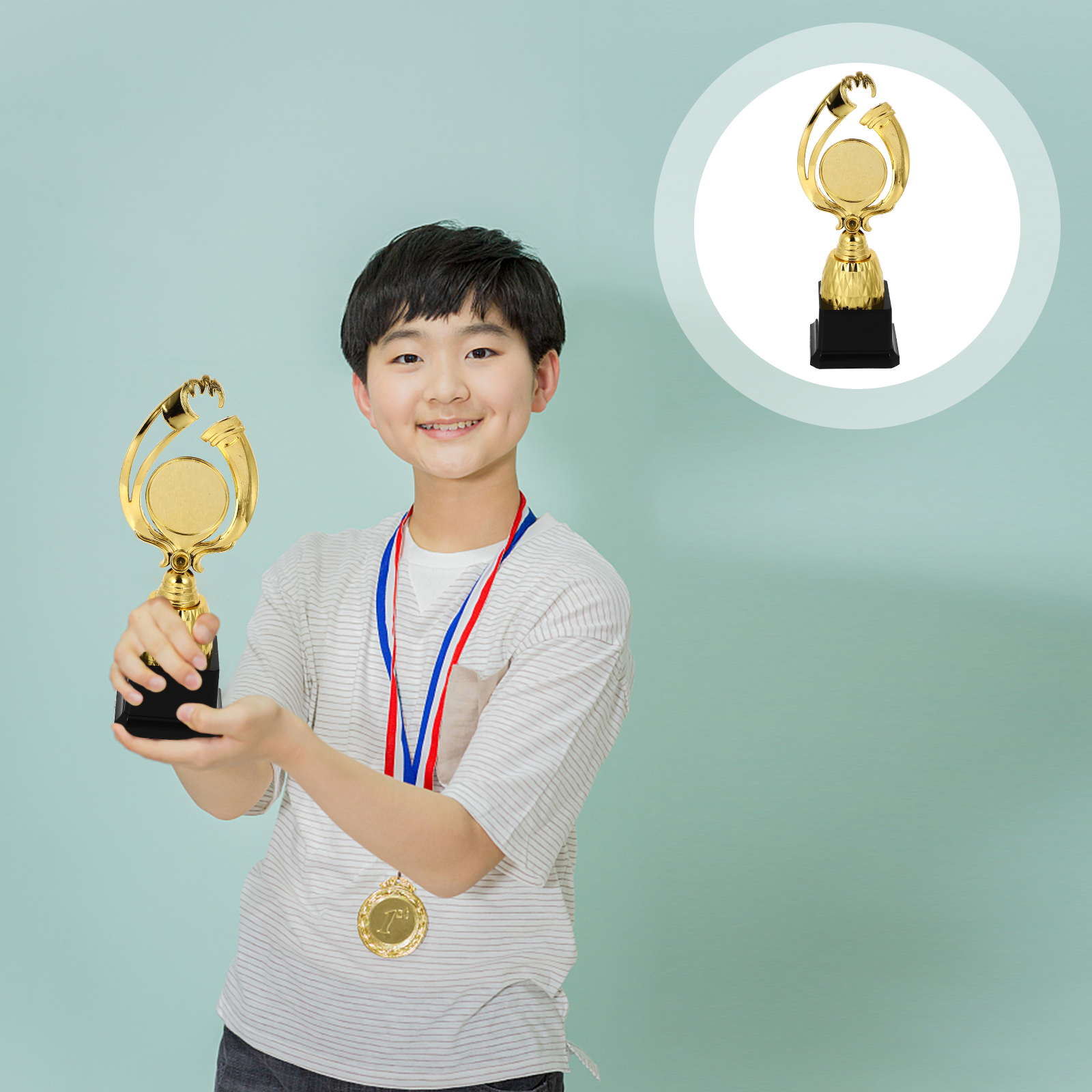 Trophy Small Trophy Competition Accessory Children Trophy Plastic Reward Trophy for Children Kids Encourage