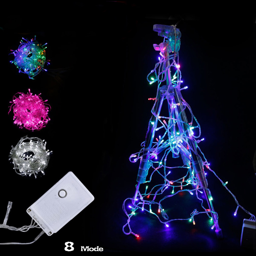 Flexible 220V 110V Waterproof LED Light String Garland for Party Wedding Christmas Decor 10M 100 LEDs Chain Fairy String Lights