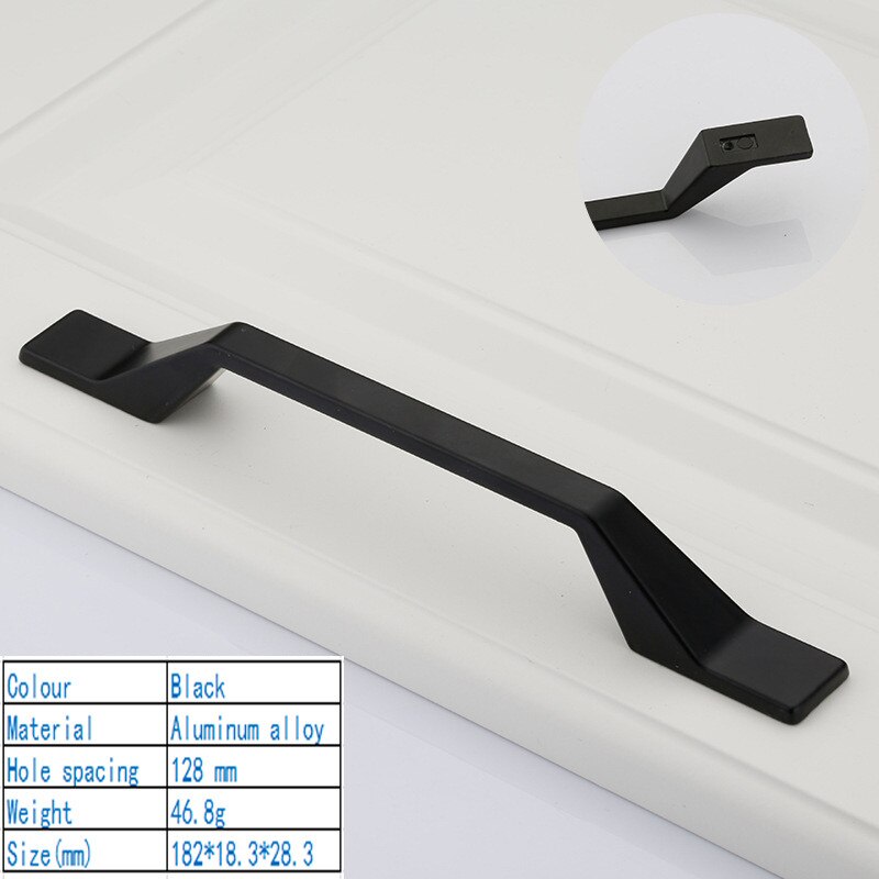 128mm Mehrere stile knöpfe und griffe handvaten voor leder-kasten schrank griff küche schrank griffe bücherregal tür Hand: K5