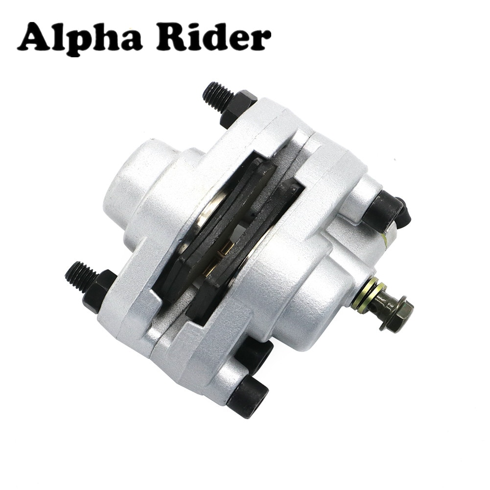 Rear Brake Caliper With Pads Silver For POLARIS ATV Trail Boss 325 Year 2000 2002 / Trail-Boss 330 Year 2003 2004
