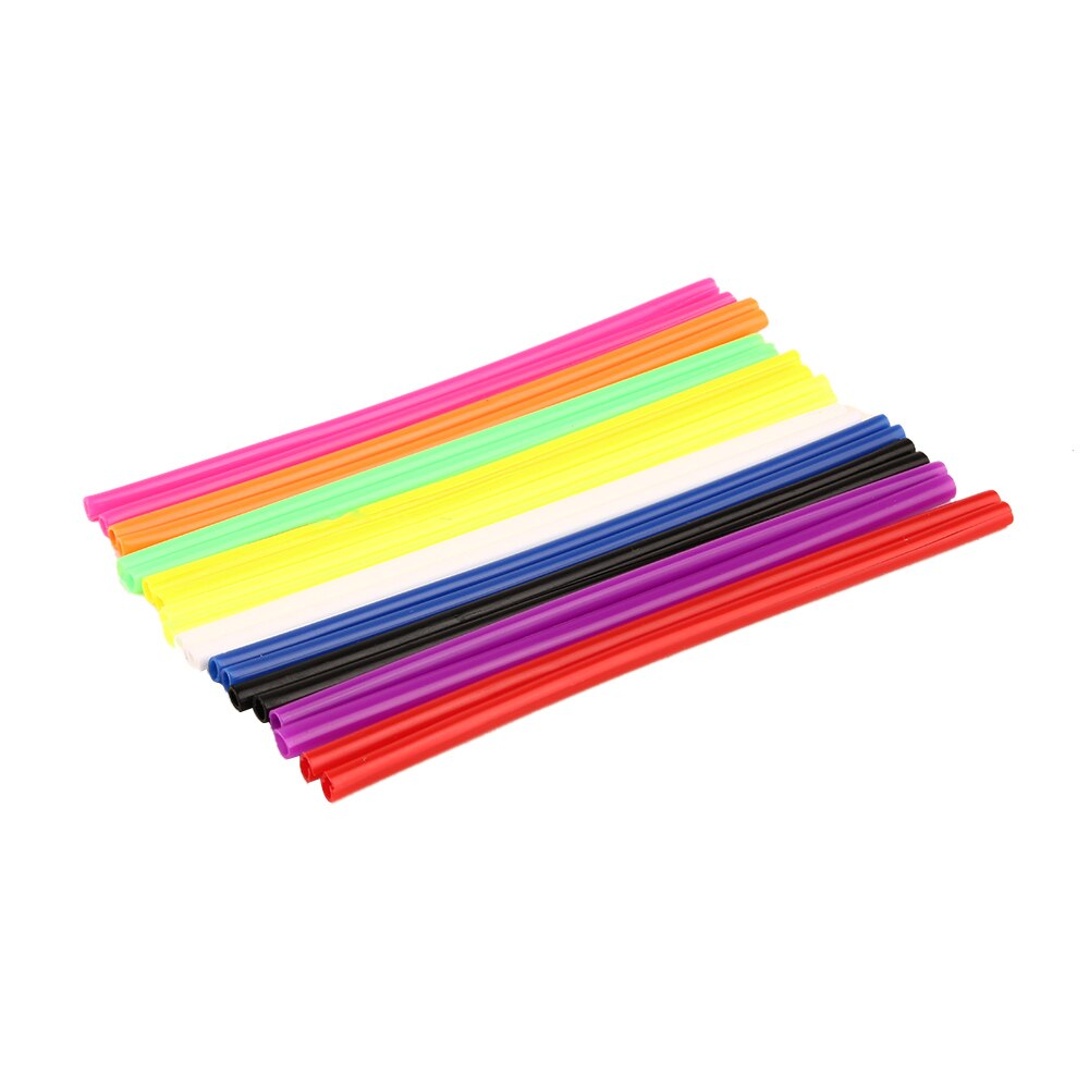 Cache coloré tendance pour rayon de roue de moto,tube de couverture pour jante de vélo, kit de protection d&#39;enjoliveur de motocross, équipement de cyclisme, matériel pour cycliste, 36 pièces/paquet,