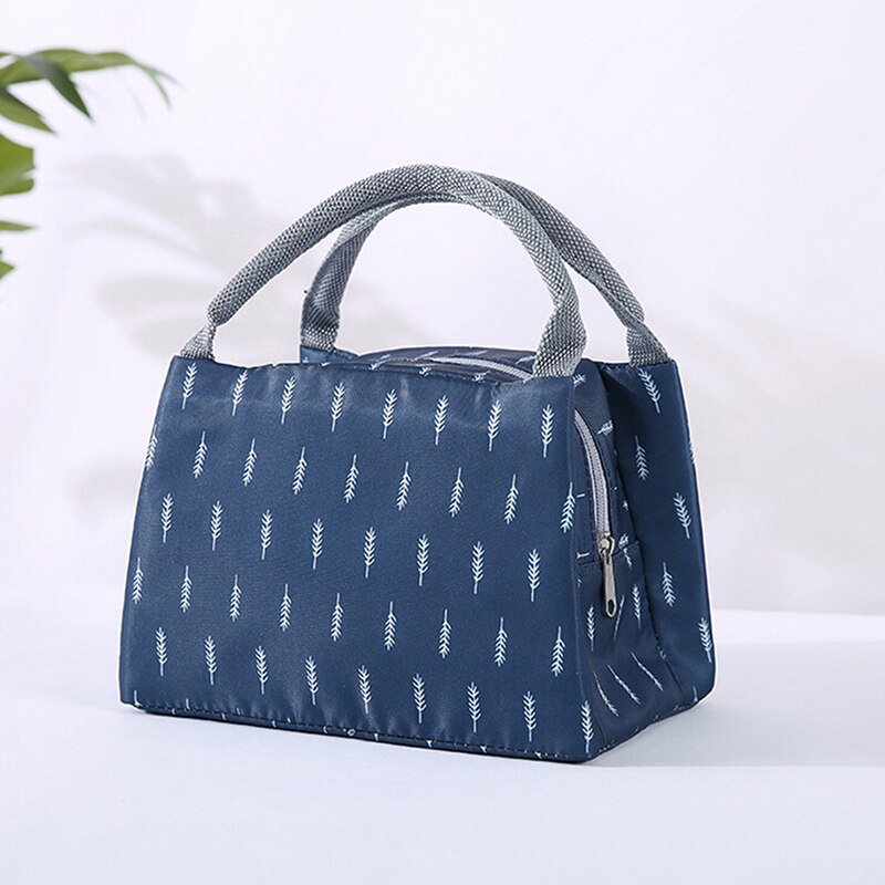 Bento Pouch Dinner Container School Food Storage Bags Portable Lunch Bag Thermal Insulated Lunch Box Tote Fresh Cooler Handbag
