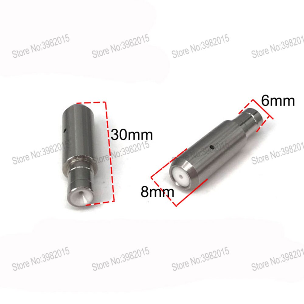 WEDM Drill Electrode Tube Ceramic Pipe Guide 6*8*30mm 1 Piece for WEDM Drilling Hole Machine