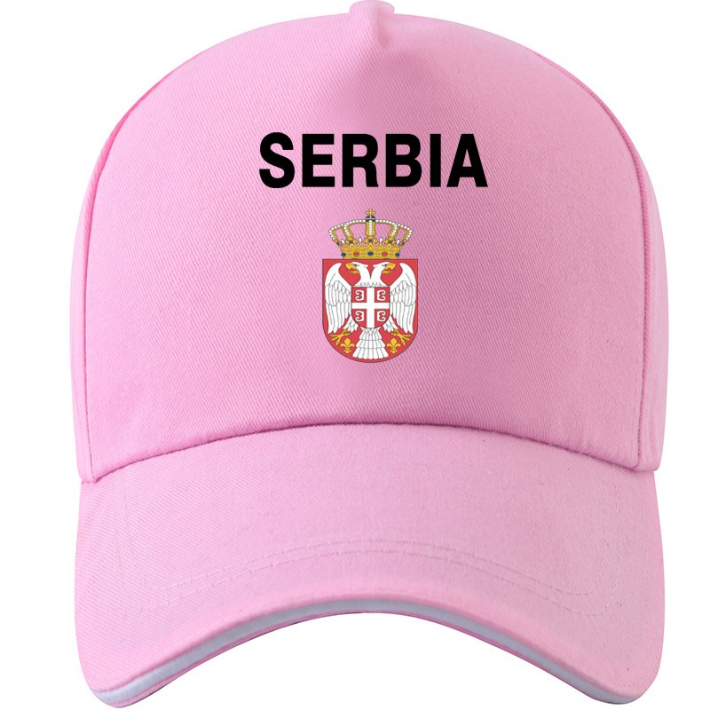 SERBIA repubblica cap fai da te di trasporto custom made nome numero di srbija SRB cappello srpski nazione bandiera serbien college stampa foto berretto da baseball cap