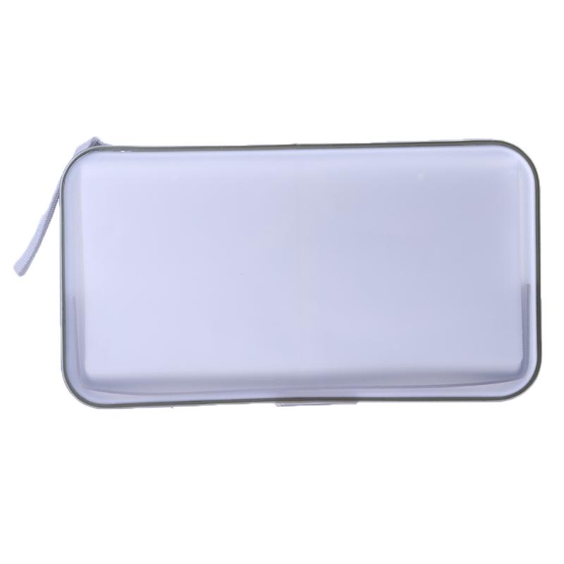 Portable 80pcs Capacity CD DVD VCD Disc Wallet Storage Organizer Case Holder Album Box Carry Pouch Bags: White