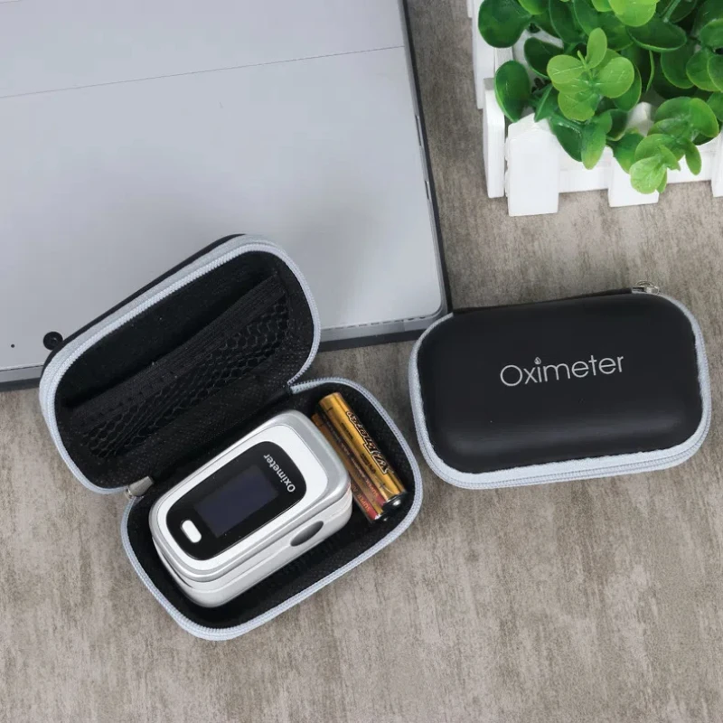 Justlang oppbevaringsboks for oksymeter rimelig utforming av verktøyveske pose poser for å pakke produkter reisenødvendighetssett beskyttelsesveske