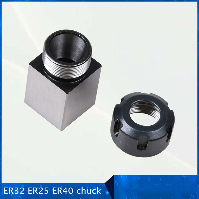 CNC Lathe Engraving Machine Collet Chuck ER-40 Square Collet Block