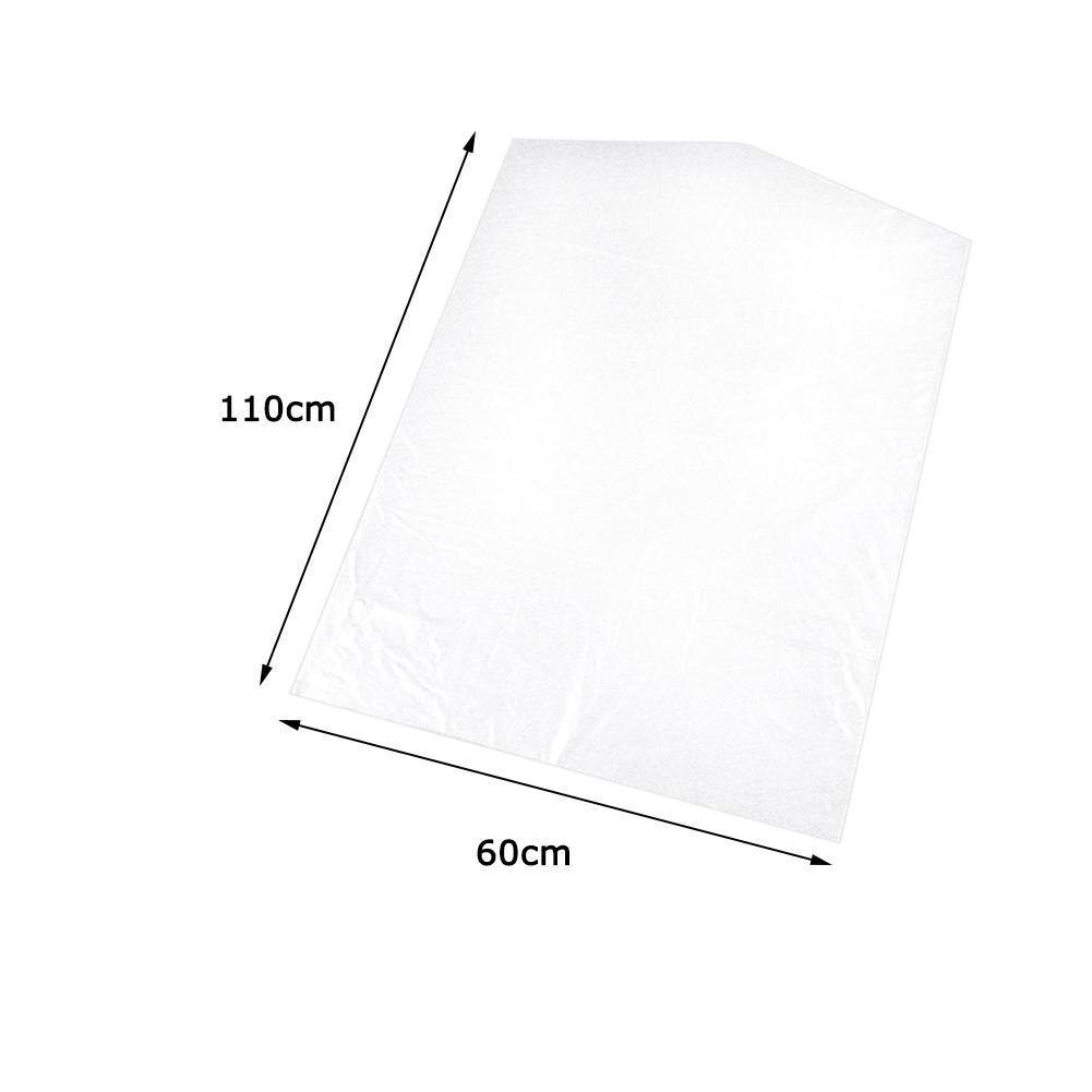 Staub-wasserdichte Abdeckungen Braut Kleid Lagerung Taschen Hochzeit Kleid Bekleidung Schutz Kleidung Abdeckung transparent Kleiderschrank fallen: 60X110cm