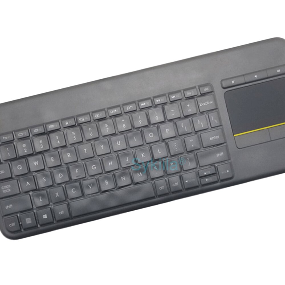 Keyboard Cover for K400 Plus for Logitech Logi K400+ with TouchPad Protective Protector Skin Case Clear Silicon TPU