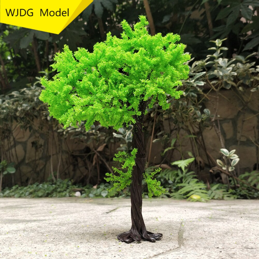 1 stücke 18cm/22cm modell baum locust baum gebäude sand tabelle modell handgemachte DIY hand mit modell micro view layout