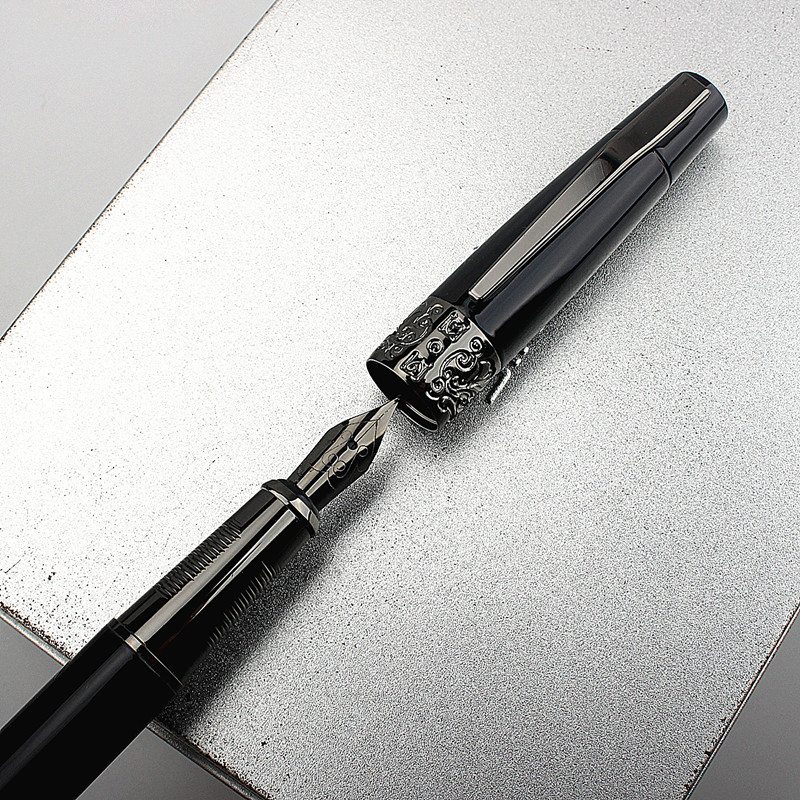 Luxury 2043 Metal Fountain Pen Financial Office Student School Stationery Supplies Ink Pens