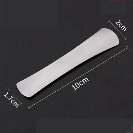 Beauty Embedding Double Eyelid Ophthalmology Equipment Stainless Steel Eyeliner Protecting Eye Mask: Brown