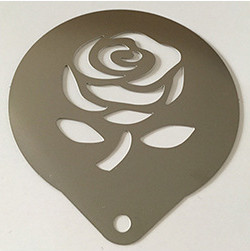 1 Pc Koffie Latte Cappuccino Barista Art Stencils Cake Stofdoek Sjablonen Koffie Gereedschap Accessoires Gusto Nespresso Zavarnik Dolce: J