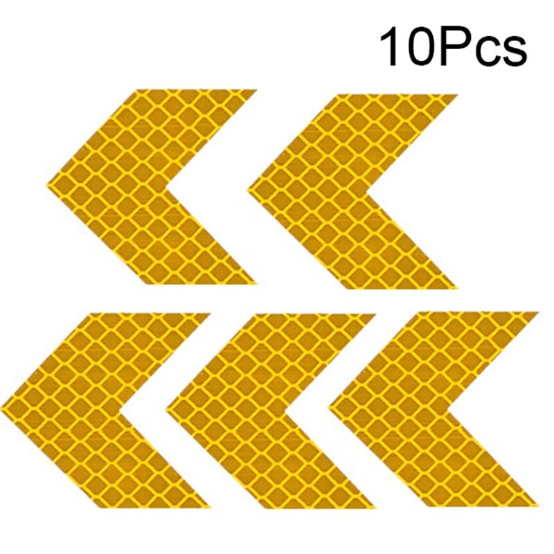 Car Reflective Stickers Car Trunk Anti-collision Warning Strips Vehicle Backup Box Sticker Car Accessories Reflective Strips: 8