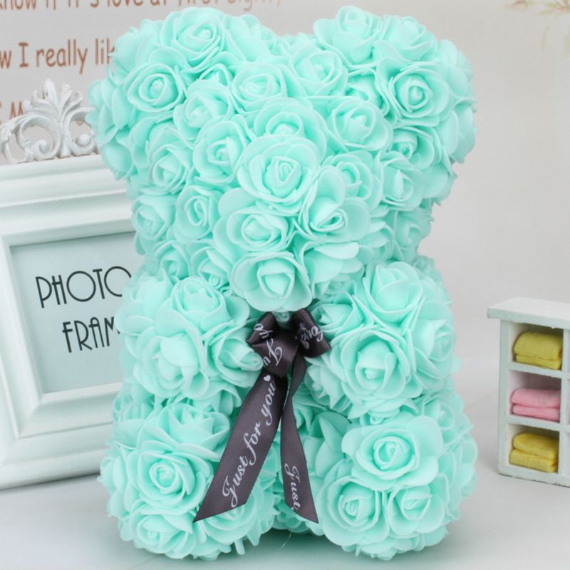 Bruiloft Bloem Beer Decoratie Handgemaakte Bloemen Leuke Mode Kunstmatige Ornamenten Pop Valentines Bruiloft Bloem Mand