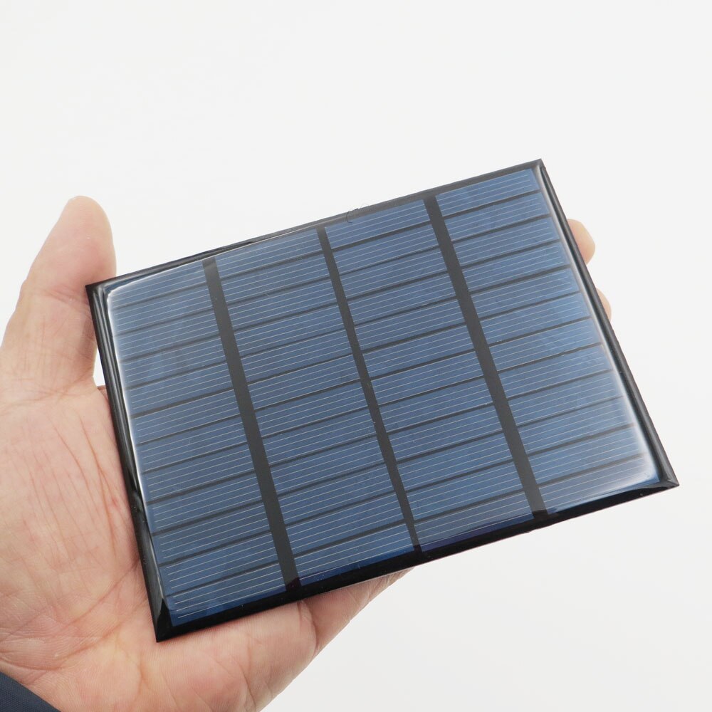 12V 1.5W 125mA Solar Panel Polycrystalline Silicon DIY Battery Charger Small Mini Solar Cell cable toy solar light12V