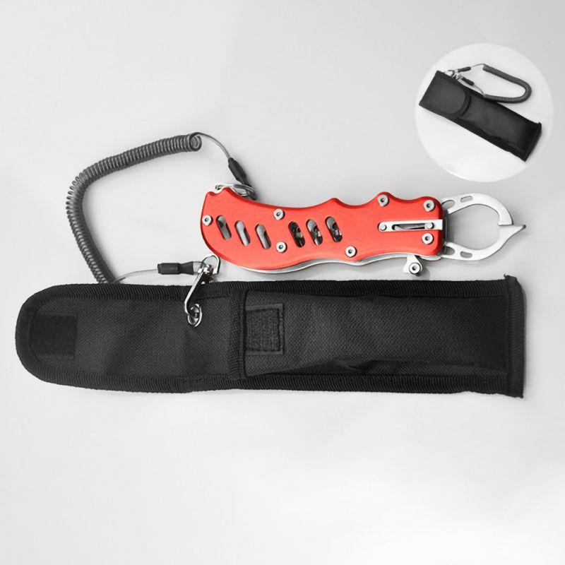 Lokken Tang Vissen Tang Vis Controle Verpakking Accessoires Anti-Verloren Nylon Tas T