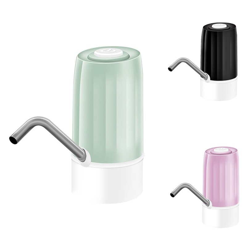 Electric Water Bottle Pump Barreled Water Automatic Drinking Water Dispenser USB Charge Water Pump for 4.5-19L
