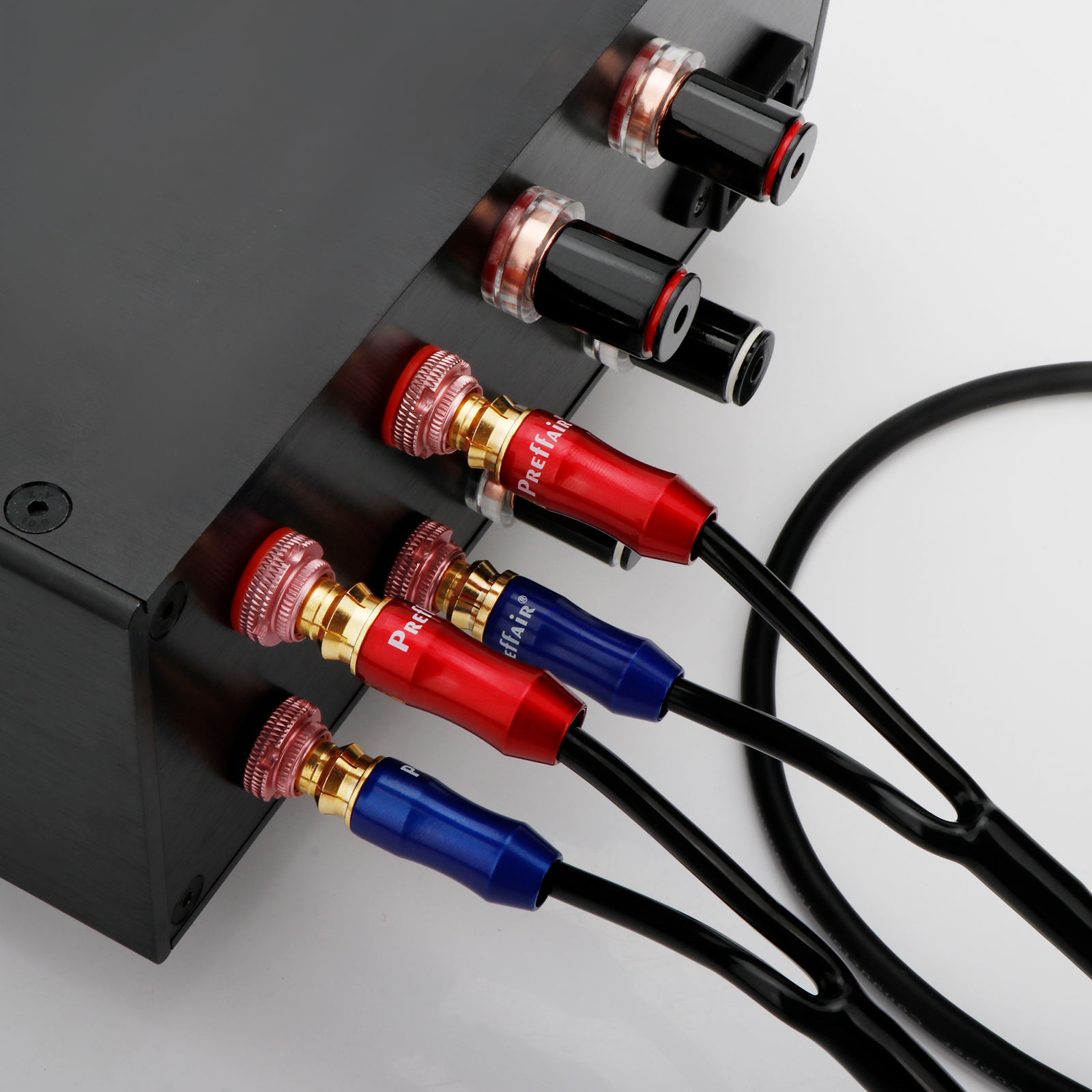 Hifi 2RCA to 4Rca Audio Video Cable 4 RCA female to 2 rca Interconnect Cable RCA Splitter Aux Cord For Speaker Subwoofer